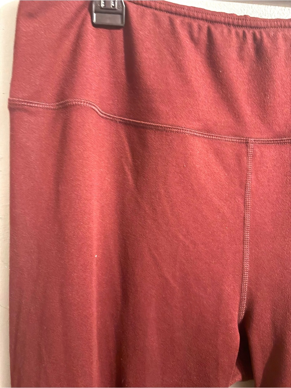 Maurices Wine-Red High Waist Leggings - Picture 2 of 4